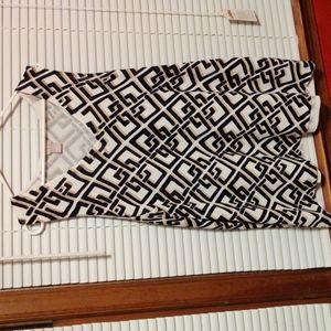 Chico's Geometric tank size 4